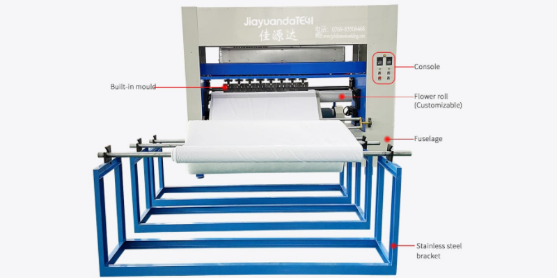 Ultrasonic composite welding machine for electric blanket